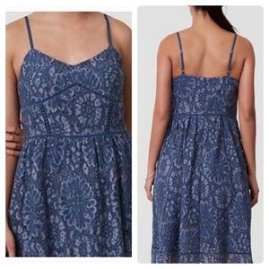 Loft Lace Midi Dress